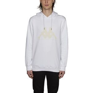 KAPPA KONTROLL Logo Hoodie Men WHITE Sweaters & Cardigans